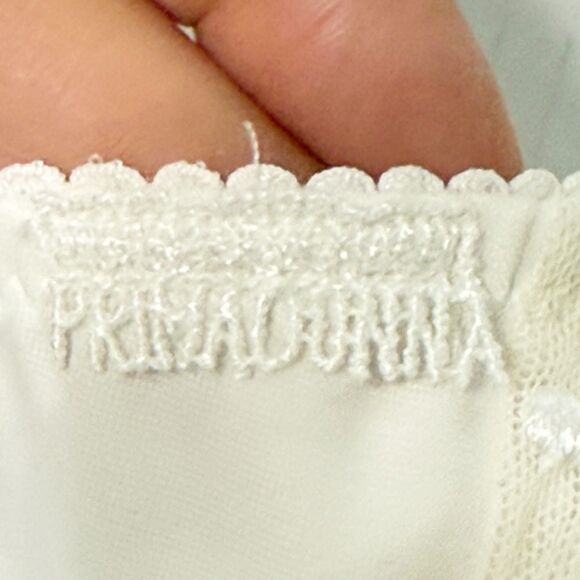 Prima Donna 38C Embroidered Unlined Underwire Support Bra 16-1880 White - Picture 6 of 11